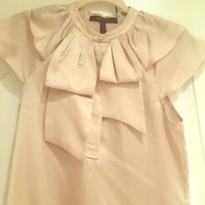 Bcbg cream top